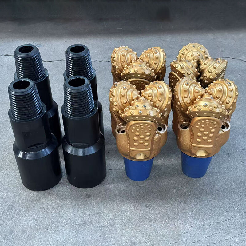 Broca PDC de punta plana para detección de pozos horizontales, herramienta de perforación forjada, broca PDC de 8 1/2 pulgadas (215,9 mm) con 3 cuchillas