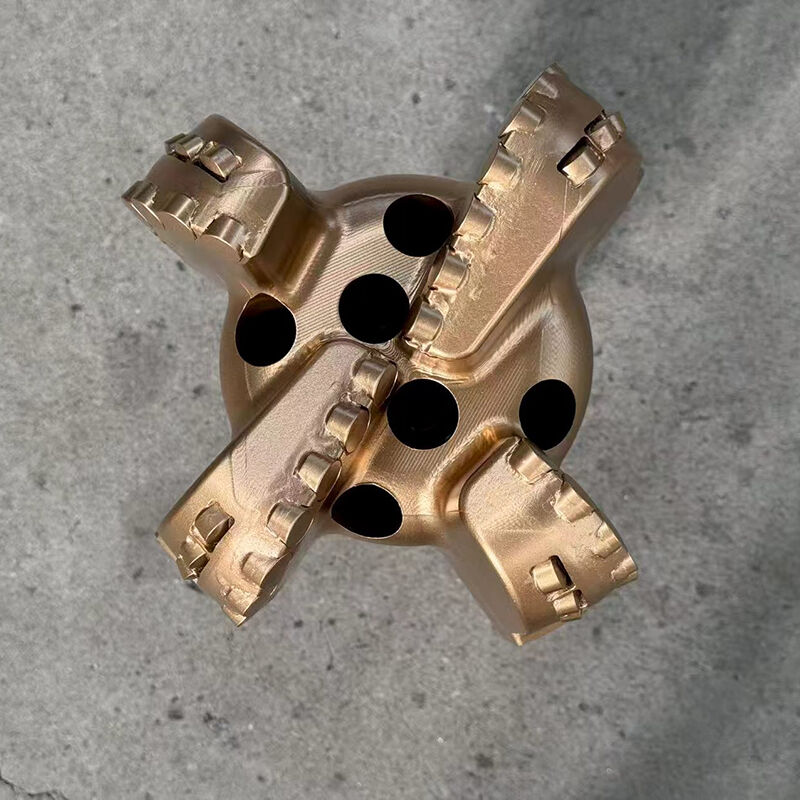 High Performance 5 Blades Steel Body PDC Drill Bit for Soft To Hard Formation Oil Well Drilling
